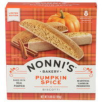 NONNI's Pumpkin Spice Biscotti - 0.86 Ounce - 8 Count