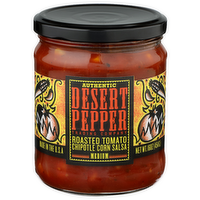 Desert Pepper Trading Co. Medium Roasted Tomato Chipotle Corn Salsa - 16 Ounce