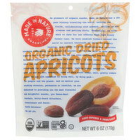 Made In Nature Fruity Apricot Dried Organic Apricots - 6 Ounce