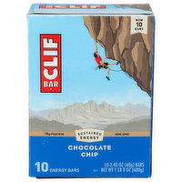 CLIF BAR 24z Chocolate Chip 10pk 4 - 2.4 Ounce - 10 Count