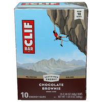 Clif Bar Chocolate Brownie Mp - 68 Gram - 10 Count