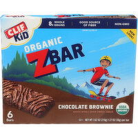 CLIF KID Bar Chocolate Brownie - 1.27 Ounce - 6 Count