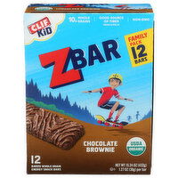 CLIF KID Zbar Chocolate Brownie - 1.27 Ounce - 12 Count