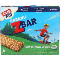 Clif Kid Bar Iced Oatmeal Cookie - 1.27 Ounce - 6 Count