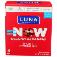 Luna Chocolate Peppermint Stick - 1.69 Ounce - 6 Count