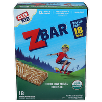 BROOKSHIRE'S Clif Kid Zbar Iced Oatmeal Ck - 1.27 Ounce - 18 Count