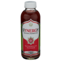 GT'S LIVING FOODS Watermelon Wonder Kombucha Wonder® - 16 Fluid Ounce