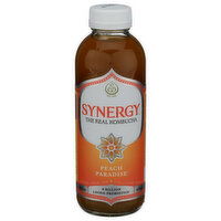 GT'S SYNERGY Peach Kombucha - 16 Fluid Ounce