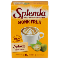 SPLENDA ® Monk Fruit Sweetener Packets - 0.035 Ounce - 80 Count