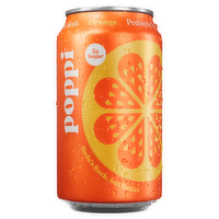 Poppi Prebiotic Soda Orange - 12 Fluid Ounce