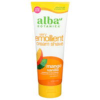 Alba Botanica Mango Vanilla Very Emollient Cream Shave Crm Shv-Mango - 8 Ounce