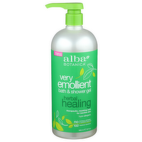 Alba Botanica Herbal Healing Very Emollient Bath & Shower Gel - 946 ml