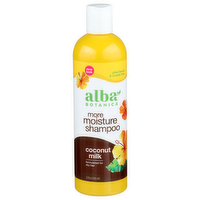 Alba Botanica Coconut Milk More Moisture Shampoo - 12 Fluid Ounce