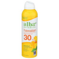 Alba Botanica Coconut Hawaiian Sunscreen Spray Spf 30 - 5 Fluid Ounce