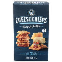 John WM. MACY's Asiago And Cheddar Crisp Crisps Asiago & Cheddar - 4.5 Ounce