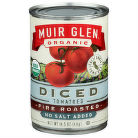 Muir Glen Fire Roasted Diced Tomatoes - 14.5 Ounce