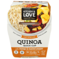 Kitchen & Love Rte Quinoa Meal Mango & Roasted Peppers Pepper - 7.9 Ounce