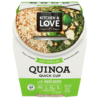 Kitchen & Love Rte Quinoa Meal Basil Pesto - 7.9 Ounce