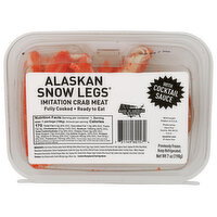 Aqua Star Imitation Alaskan Snow Crab Legs With Cocktail Sauce - 7 Ounce