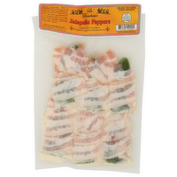 La Boucherie Jalapeno Peppers Stuffed With Cream Cheese Wrapped In Bacon - 12 Ounce