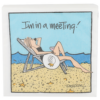 Design Design I'm In A Meeting Beverage Napkins - 20 Count