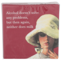 Design Designl Doesn't Solve Any Problems, But Then Again Neither Does Milk Beverage Napkins - 20 Count
