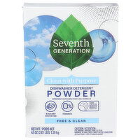 Seventh Generation Free & Clear Dishwasher Powder And - 45 Ounce