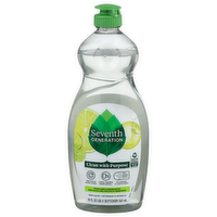 Seventh Generation Fresh Lime & Ginger Scent Dish Liquid - 19 Fluid Ounce
