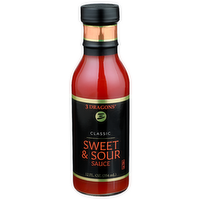 3 Dragons Classic Sweet & Sour Sauce - 12 Fluid Ounce