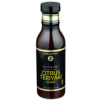 3 Dragons Citrus Teriyaki Glaze - 12 Fluid Ounce
