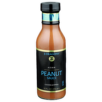 3 Dragons Peanut Sauce - 12 Fluid Ounce