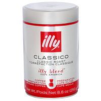 Illy Caffe Ground Espresso Medium Classico - 8.8 Ounce