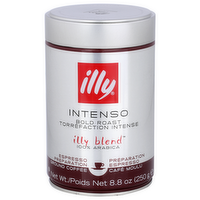 Illy Caffe Ground Dark Roast Intenso - 8.8 Ounce