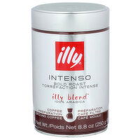 Illy Intenso Bold Roast Ground Arabica Coffee - 8.8 Ounce