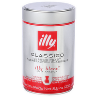 Illy Caffe Ground Filter Coffee Classico Auto Drip Medium - 8.8 Ounce