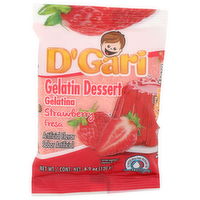 D'gari Strawberry Gelatin Dessert - 4.2 Ounce