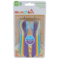 Munchkin Colorreveal Toddler Utensils - 6 Count