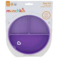 Munchkin Stay Put Suction Plate - 1 Each