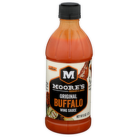 Moore's Medium Original Buffalo Wing Sauce - 16 Fluid Ounce