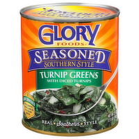 Glory Foods With Diced Turnips Seasoned Southern Style Turnip Greens - 27 Ounce