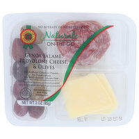 DANIELE Genoa Provolone Olives Deli Meat Retail Other - 3 Ounce