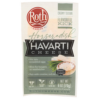 ROTH Horseradish Havarti Chunk Cheese Deli Cuts - 6 Ounce