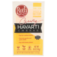 ROTH Creamy Havarti Chunk Cheese - 6 Ounce