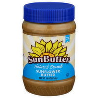 Sunbutter Natural Crunch Sunflower Butter - 16 Ounce