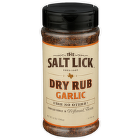 The Salt Lick Garlic Dry Rub Seasoning - 12 Ounce