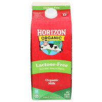 HORIZON Whl Ho Up Milk 6 Wh Lac Free Org - Half Gallon
