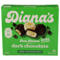 DIANA's Bananas Dark Chocolate Banana Bites - 8 Ounce