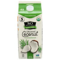 So Delicious Organic Coconutmilk Beverage Unsweetened - 64 Fluid Ounce