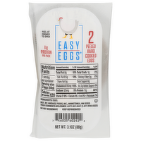 Easy Eggs Peeled Hard Cooked - 1.55 Ounce - 2 Count