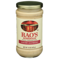 RAO's Homemade Bacon Alfredo Sauce Sauce - 15 Ounce